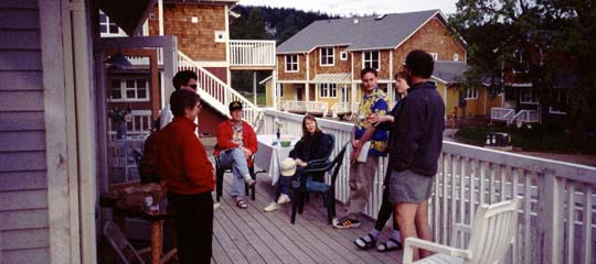 How to share a house: A case study