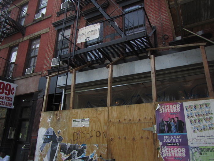 C-Squat and the MoRUS construction site.