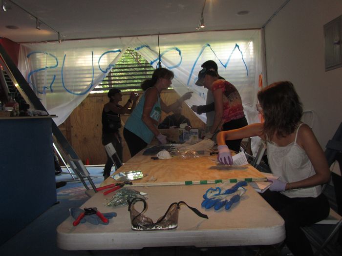 Weekly sign-making skillshare at MoRUS.