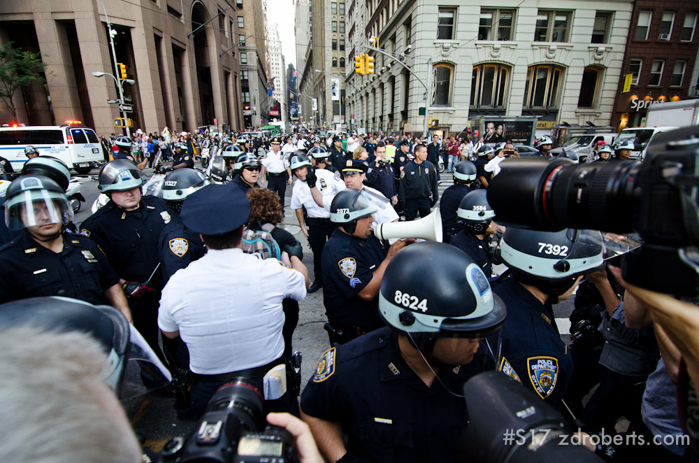 Police Out in Full Force. Courtesy of Zach D. Roberts (zdroberts.com)