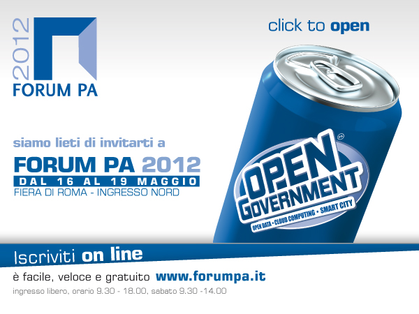 Forum PA’s 2012 event poster