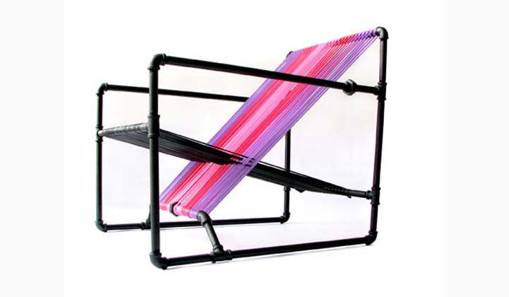 Dosuno Design – Opentap chair made of pipes and tubes