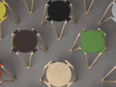 open source furniture | Pod, open source stool, by Samuel Javelle