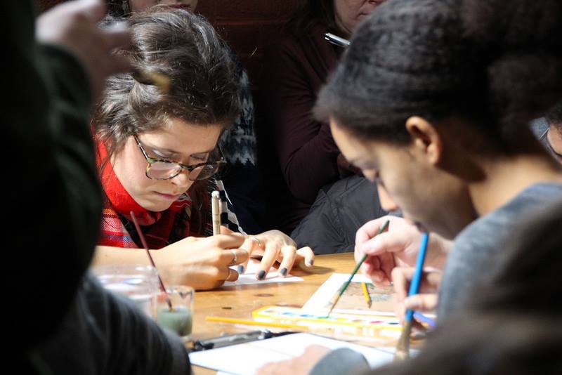 Learners hard at work. Photo credit: Paula Junn.