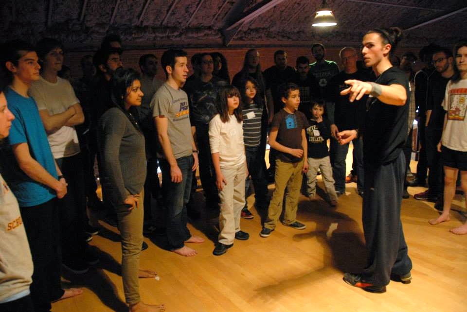 Another class in full learning mode. Photo credit: David Booth.