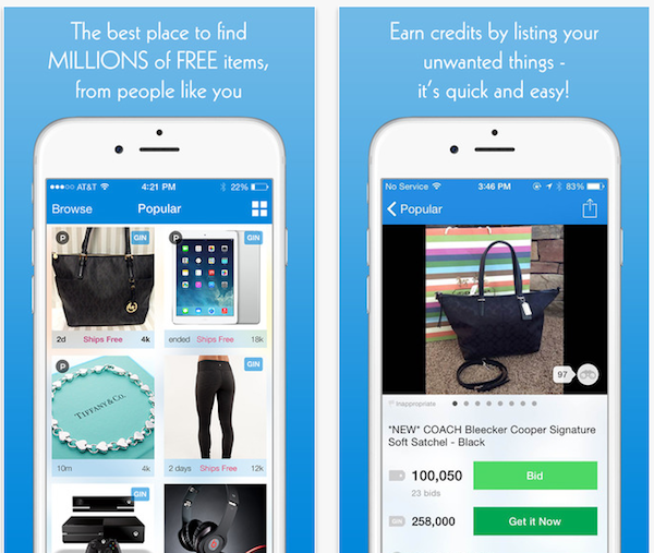 app to swap share sell