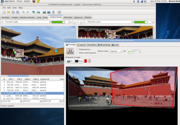 Hugin, open source photo platform