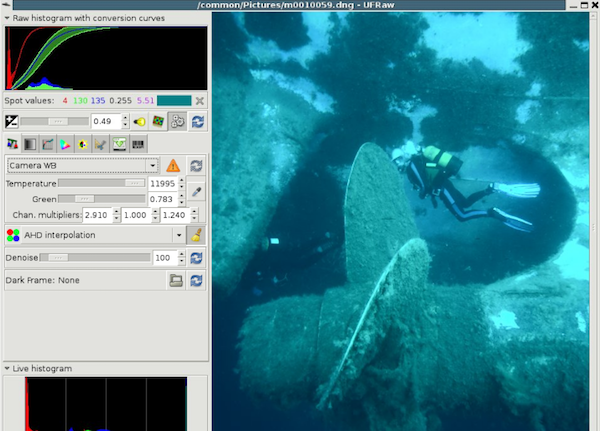 UFRaw, open source photo tool