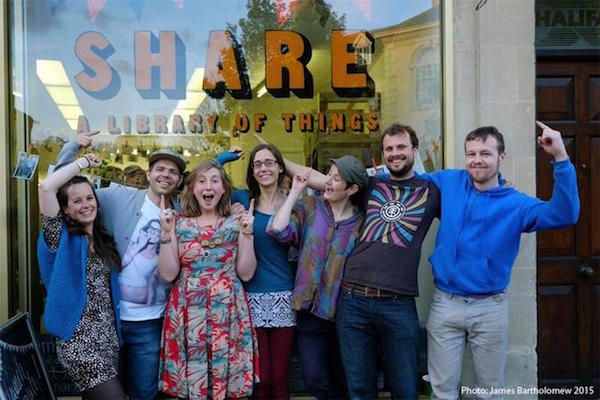 SHARE Library of Things in Frome, England
