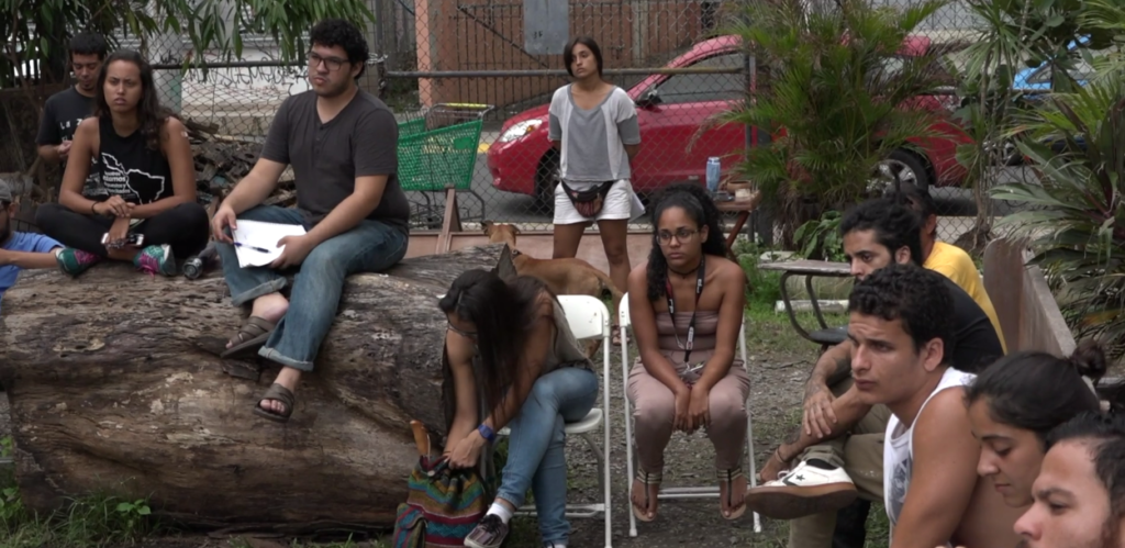 Community dialogue in Puerto Rico after Hurricane Maria