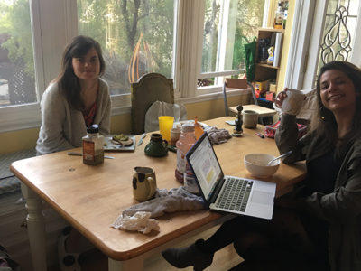 Housemates Sitting In The Kitchen .jpg