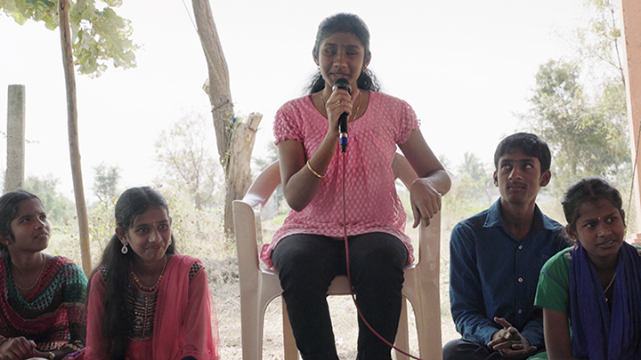 Power to the Children: Swarna Lakshmi - Prime minister | Image provided by Anna Kersting