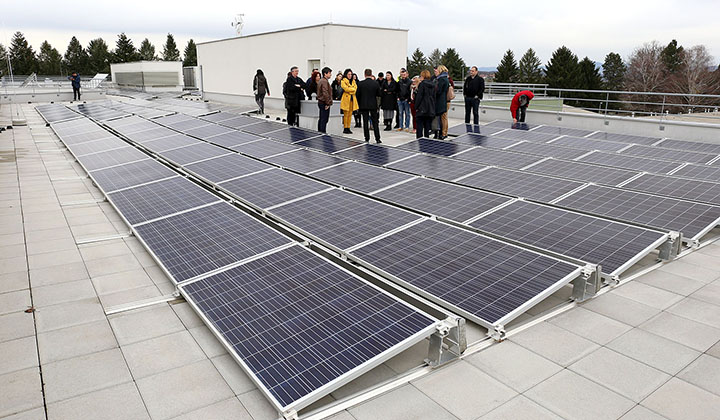 Energy democracy | Photo: Solar roof in the city of Križevci, Croatia, a project developed by Green Energy Cooperative ZEZ