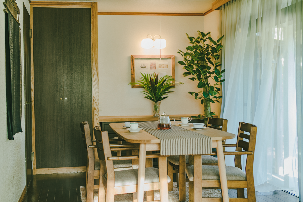 The serene interior of a house in ADDress' coliving network made of repurposed vacant homes | Image provided by ADDress