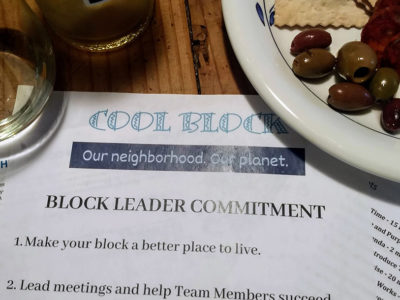 Despite jitters, I succeed in hosting a Cool Block introductory gathering