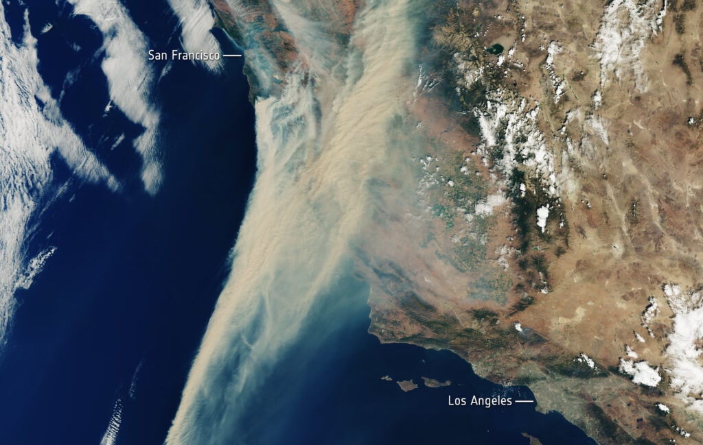 California burning