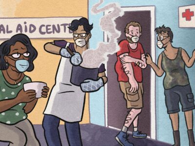 Practicing harm reduction in a climate of disasters