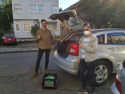 This image shows the People Powered Battery Collective in action.