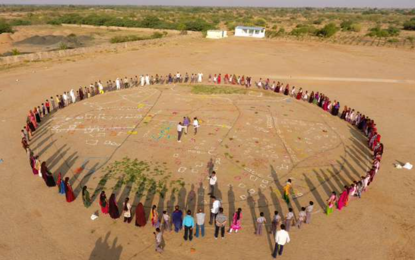 "Climate Adaptation": Village Mapping at Kunariya, Kachchh, western India