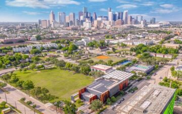 landscape agency: Emancipation Park in Houston, TX was a primitive example of Black communities pooling resources and cooperatively owning a shared public space.