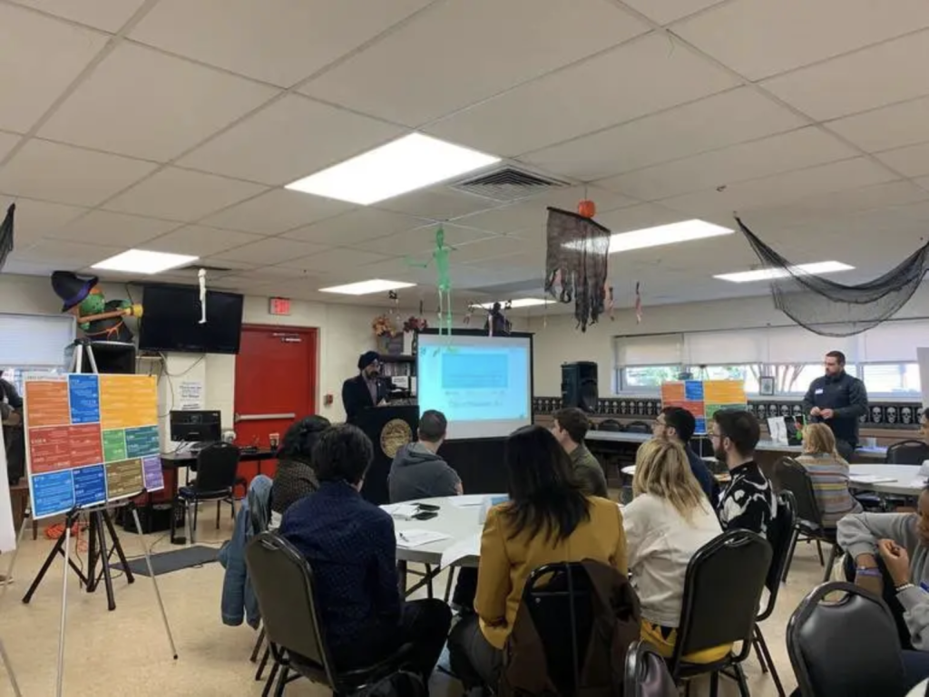 Mayor Bhalla praised Hoboken’s sustainability commitment through the Climate Stocktake, thanking residents for shaping the city’s Climate Action Plan.