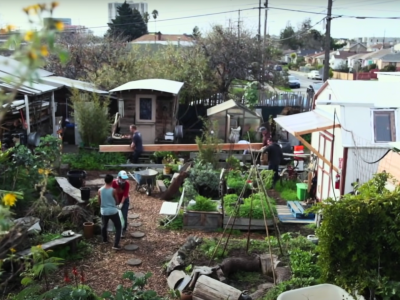 Still from the response film in Puerto Rico