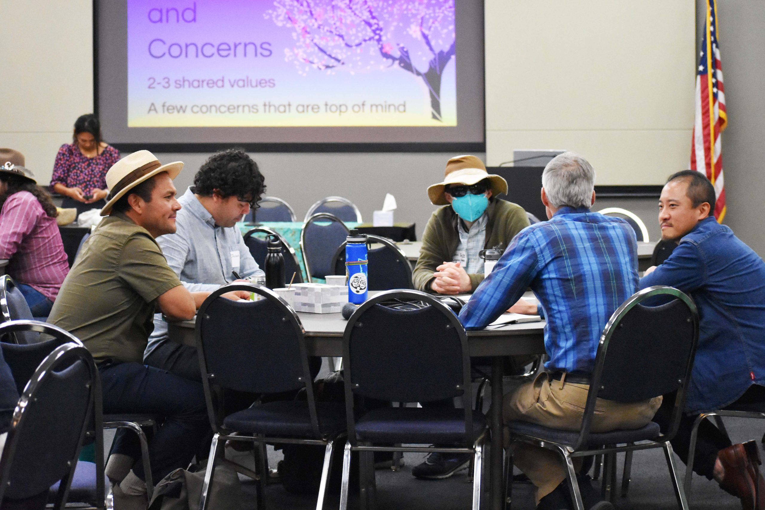 Attendees at the Just Economy Summit