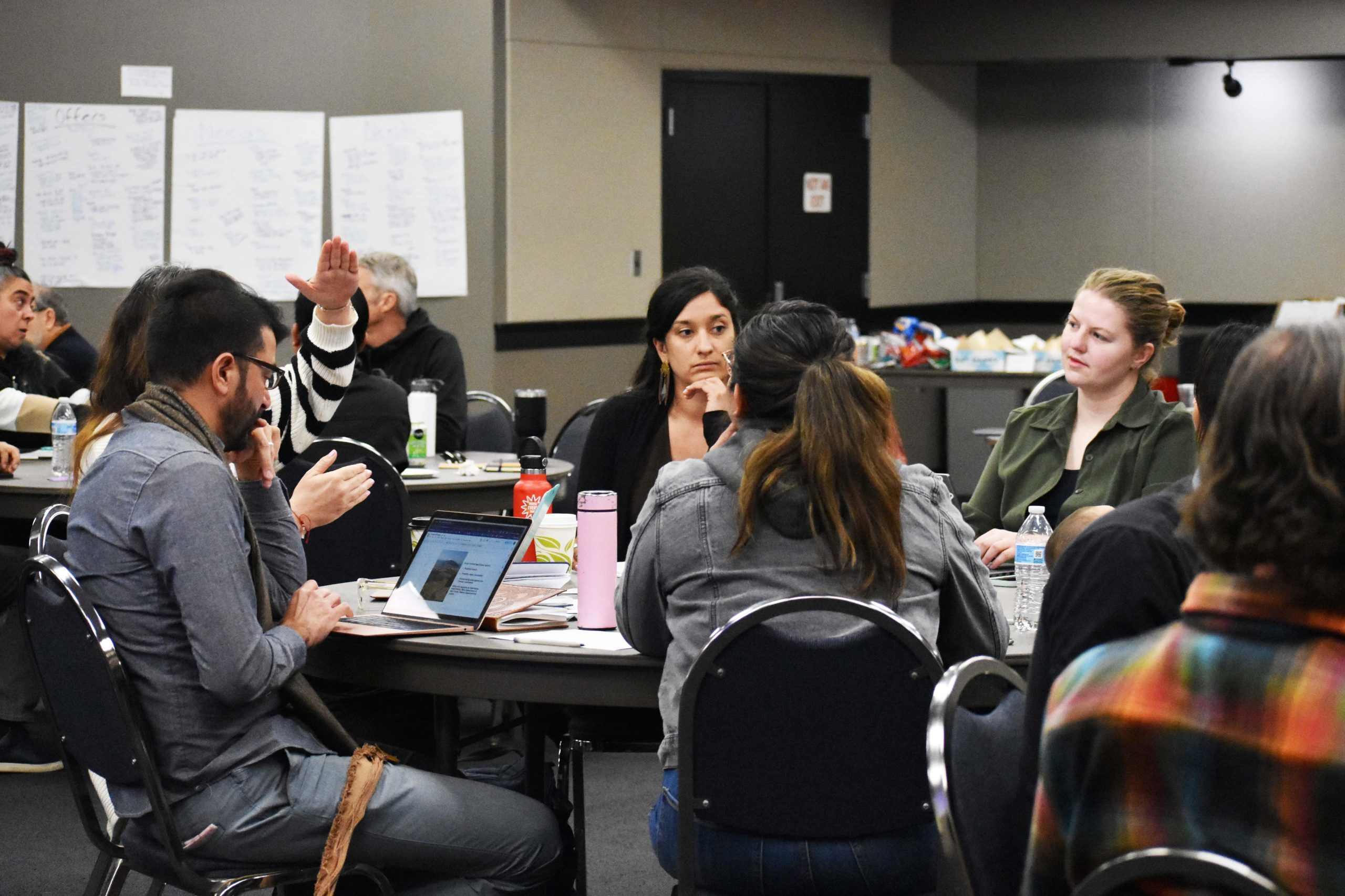 Attendees at the Just Economy Summit