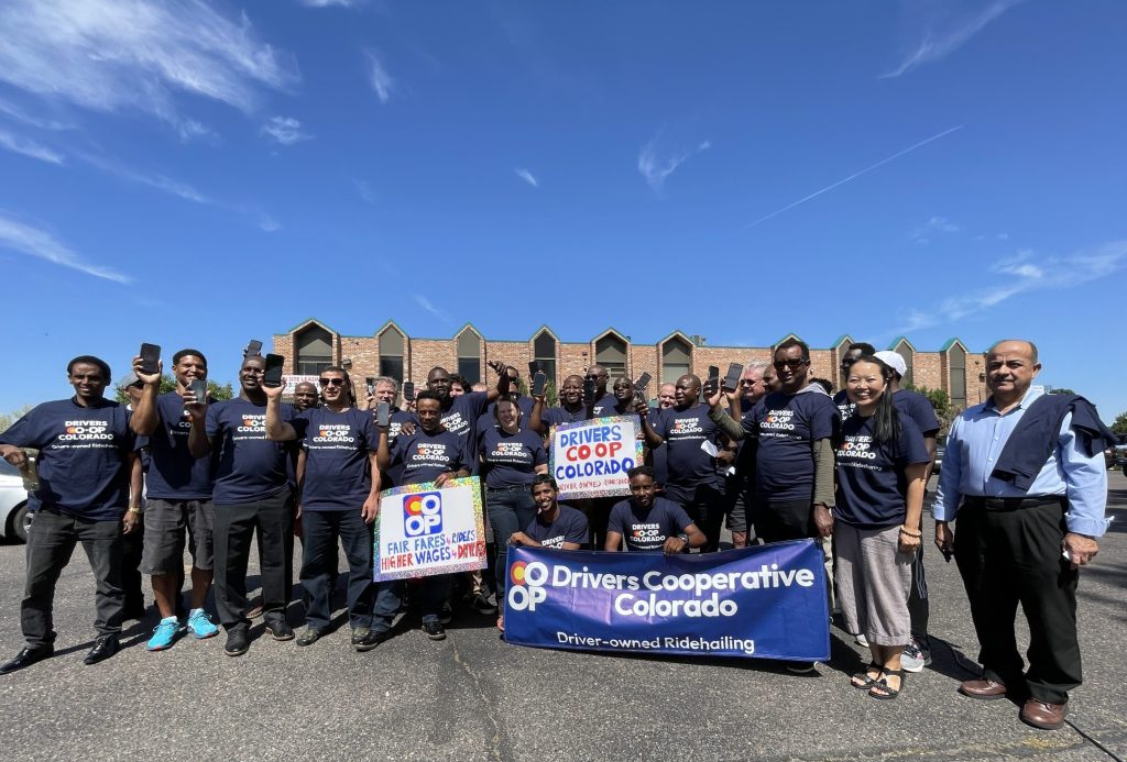 Member-drivers of the Drivers Cooperative Colarado