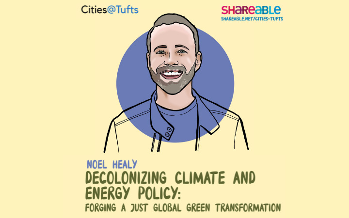 Illustration of Noel Healy