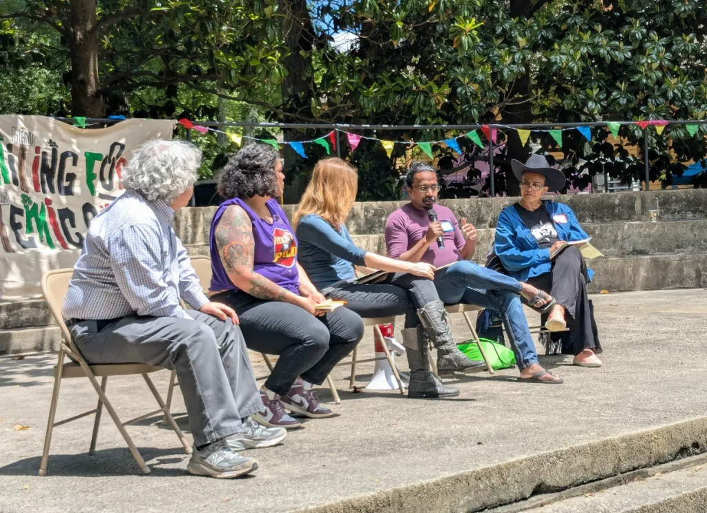 Panelists and resist and build summit