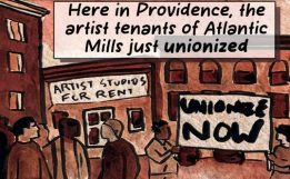 comic sample from "WTF can artists do during a fascist takeover" by Jordan Seaberry